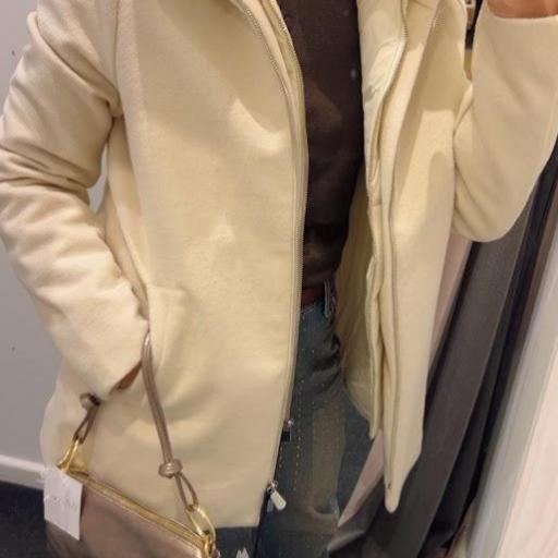 Abrigo Blanco roto Mimimua. [0]