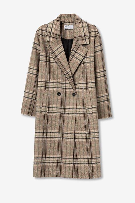 Abrigo Tartin Cuadros Tiffosi .