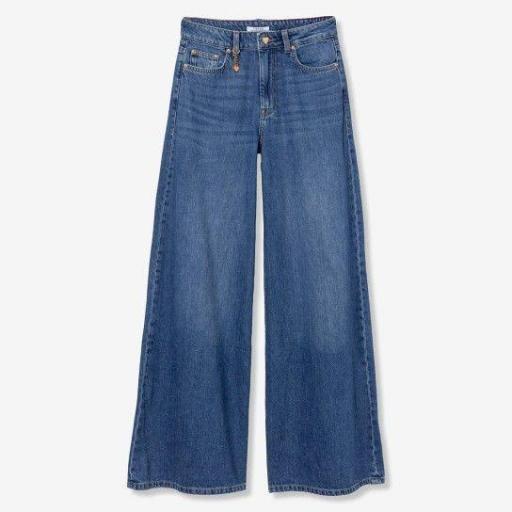 Pantalón tejano Juliet Palazzo Tiffosi. 