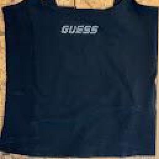Top negro fino strass  Guess. [1]