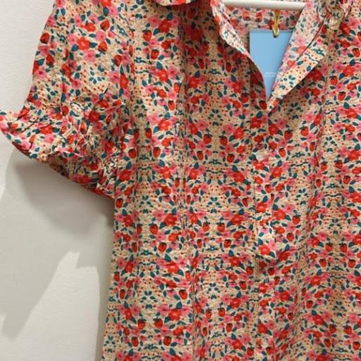 Camisa Florecitas Compañia Fantastica. [0]