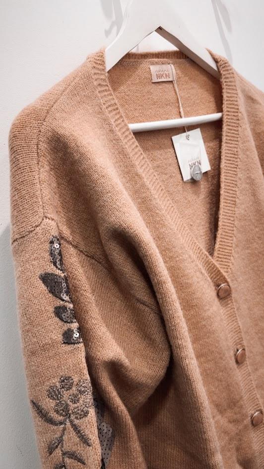 Cárdigan flores lentejuelas Pailsey Nekane.