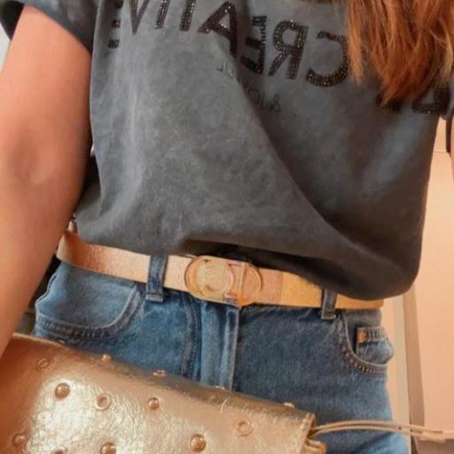 Bolso Dorado Tachas Mimimua. [3]