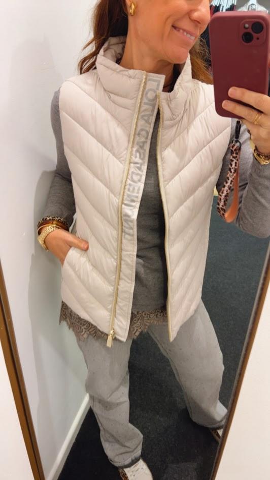 Chaleco Acolchado Crudo Lola Casademunt.