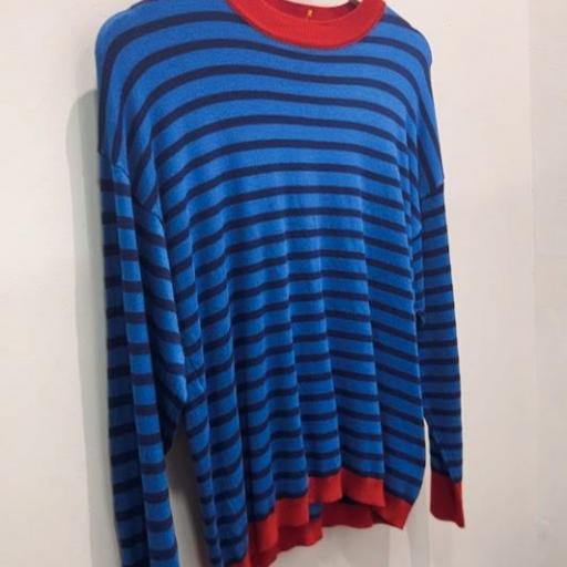 Jersey raya azul Compañia Fantastica.   [0]