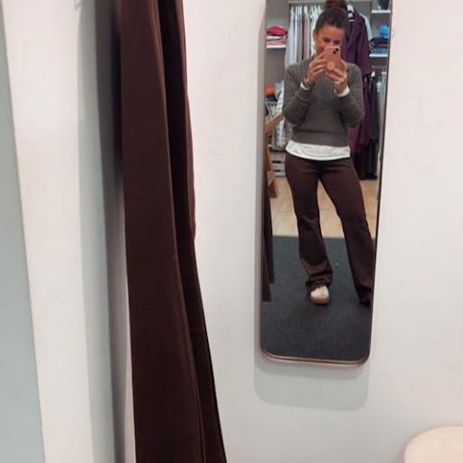 Pantalón Marrón Freequent. [2]