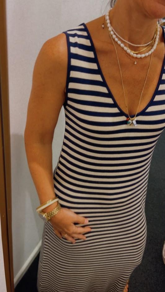 Vestido punto rayas Compañia Fantástica.