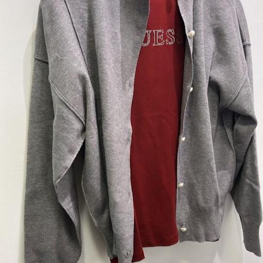 Chaqueta punto perla Mimimua. [1]