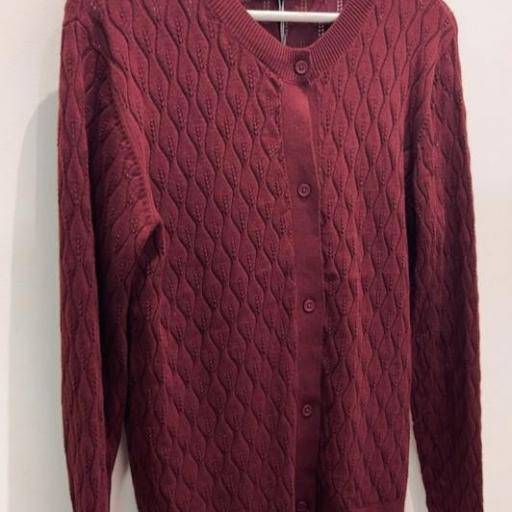 Chaqueta punto Burdeos Freequent. [2]
