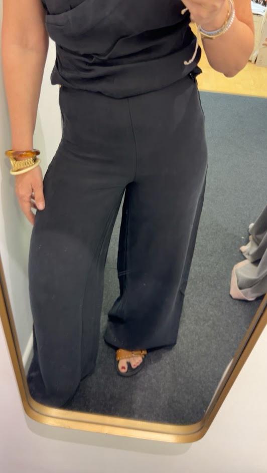 Pantalón fluido negro Wildpony.