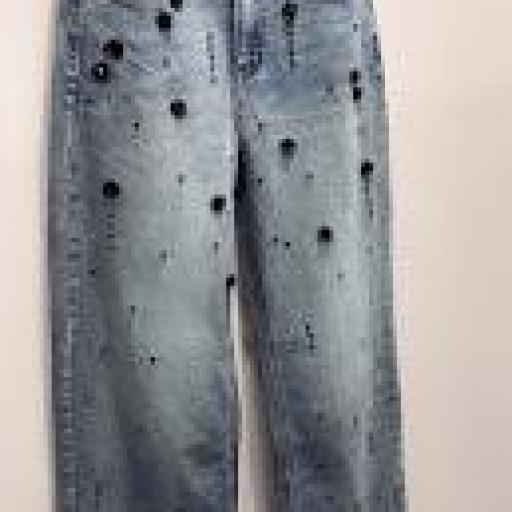 Pantalón tejano flores negras Mimimua [2]