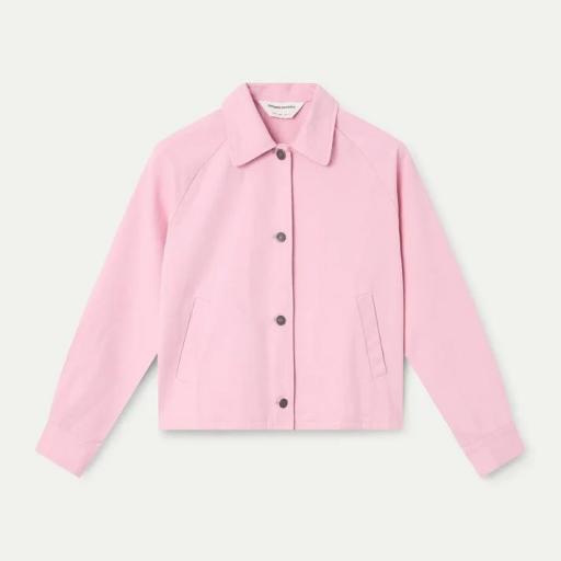 Chaqueta rosa parka Compañia Fantástica.  [0]