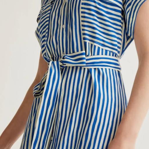 Vestido Camisero RayasCompañía Fantástica.