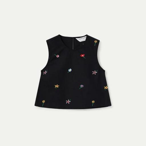 Top Black Garden Compañía Fantástica.  [1]