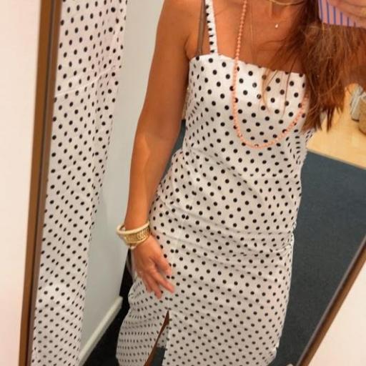 Vestido Midi Topo Compañía Fantástica.