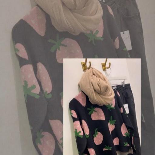 Jersey jacquard fresas Compañia Fantastica.   [2]