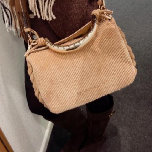 Bolso Bandolera 1981 Beige Lola Casademunt.  [1]