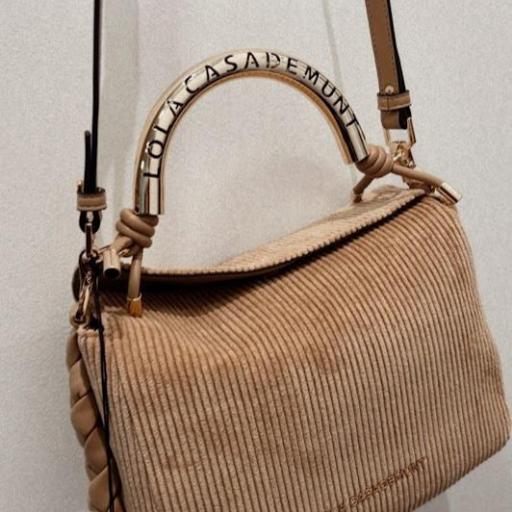 Bolso Bandolera 1981 Beige Lola Casademunt.  [0]