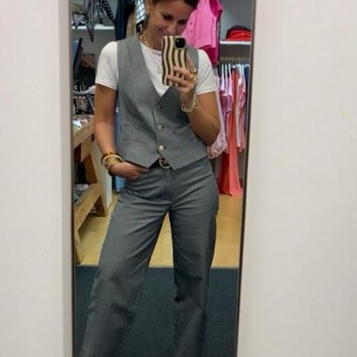 Pantalón Rayas cullote Lola Casademunt.  [0]