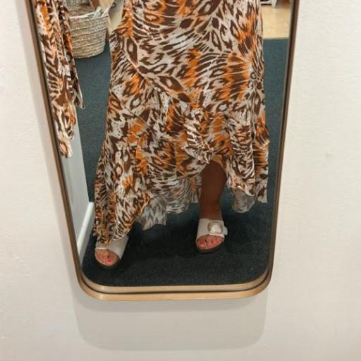 Falda animal print Flamingo. [1]