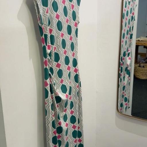 Vestido Largo estampado geométrico Compañia Fantástica.  [1]
