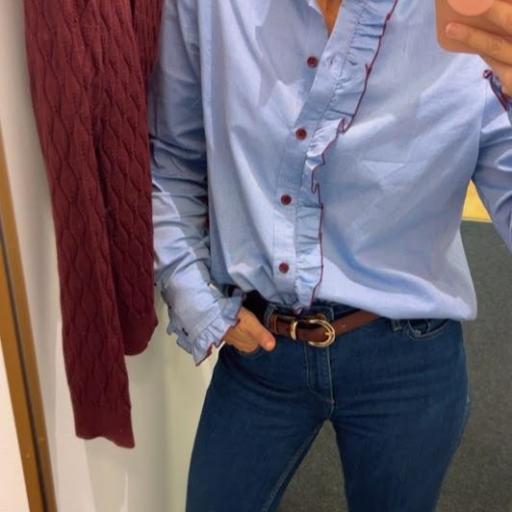 Blusa volante contraste Mimimua. [1]