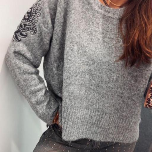 Jersey gris Pailsey Nekane. [3]