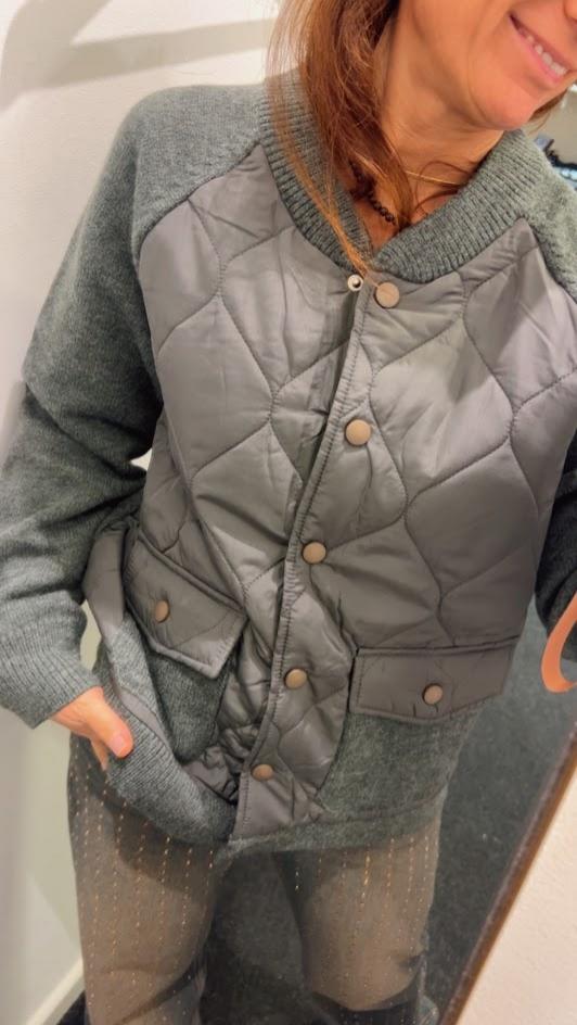 Chaqueta bomber combinada  Nekane.