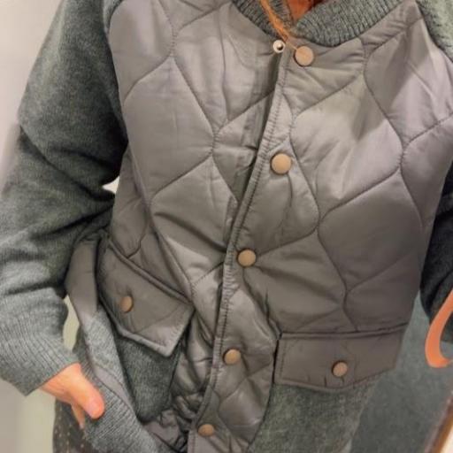 Chaqueta bomber combinada  Nekane.