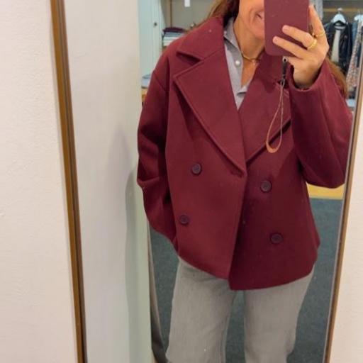 Abrigo Navy burdeos Tiffosi . [1]