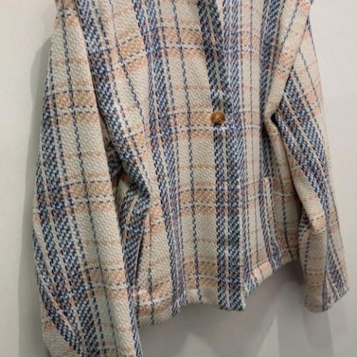 Chaqueta cuadros azul cielo & Rosa.  [0]