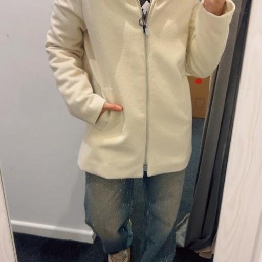 Abrigo Blanco roto Mimimua. [2]