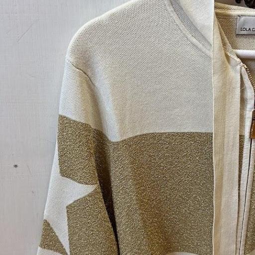 Chaqueta punto capucha GOLD Lola Casademunt.  [2]