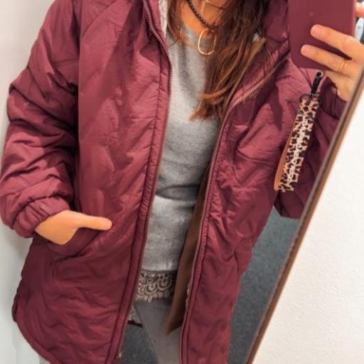 Abrigo Peludo Camel Freequent. [1]