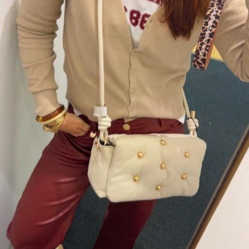 Bolso Bandolera acolchada Lola Casademunt.  [1]