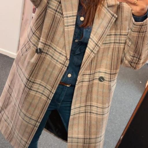 Abrigo Tartin Cuadros Tiffosi . [2]