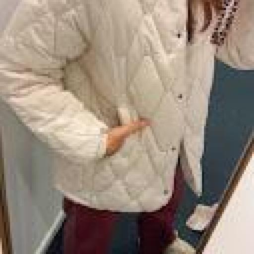 Chaqueta Acolchada Blanca Mimimua. [1]