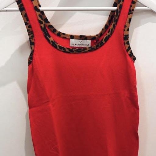 Top punto rib contraste Lola Casademunt.  [3]