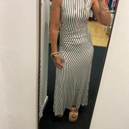 Vestido punto rayas Compañia Fantástica.  [1]