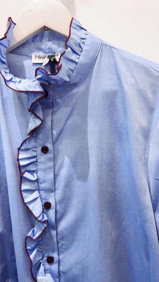 Blusa volante contraste Mimimua.