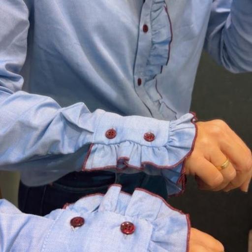 Blusa volante contraste Mimimua. [3]