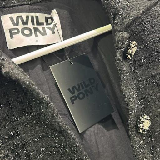 Chaqueta Tweed negra Wildpony [2]