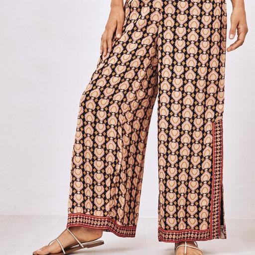 Pantalón Fluido Estampado étnico Nekane.  [2]