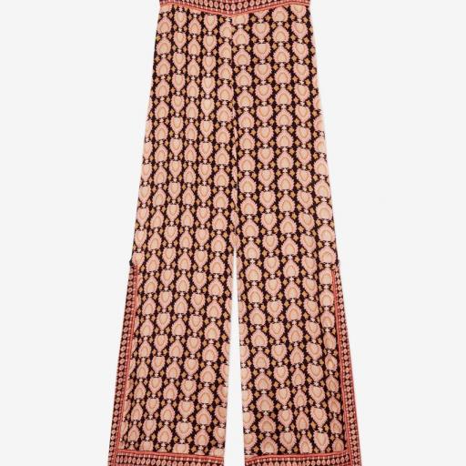 Pantalón Fluido Estampado étnico Nekane. 