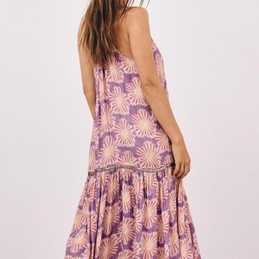 Vestido Halter margaritas Nekane.  [3]