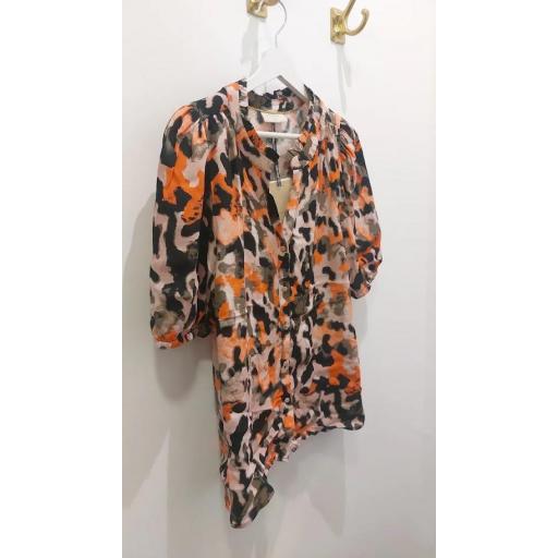 Blusa print Pink & Coral Freequent.