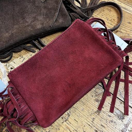 Bolso ante mini flecos.  [3]