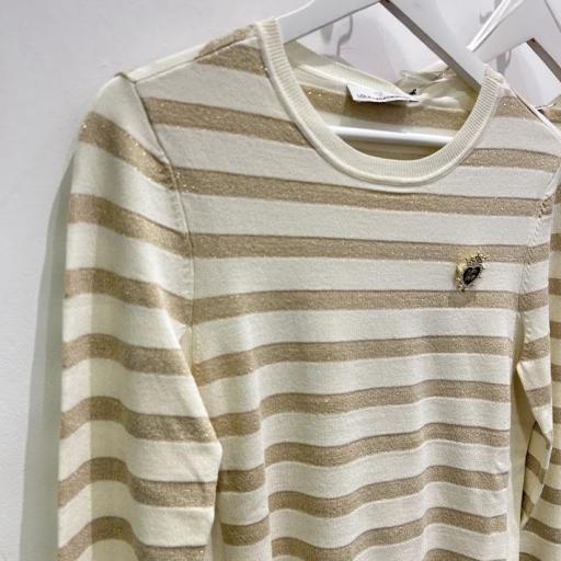 Jersey rayas lurex Lola Casademunt. [3]