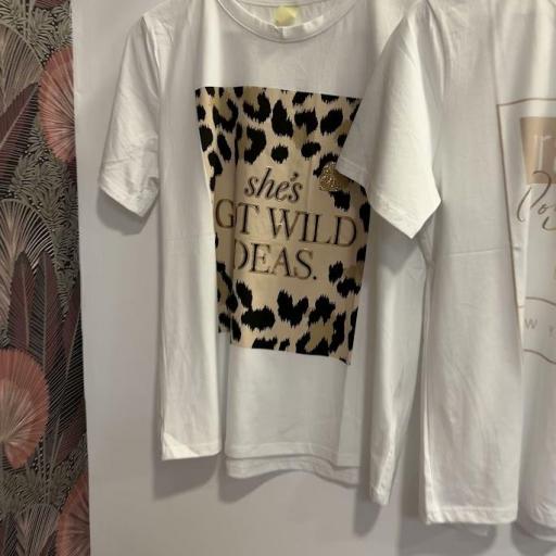 Camiseta Animal Print.