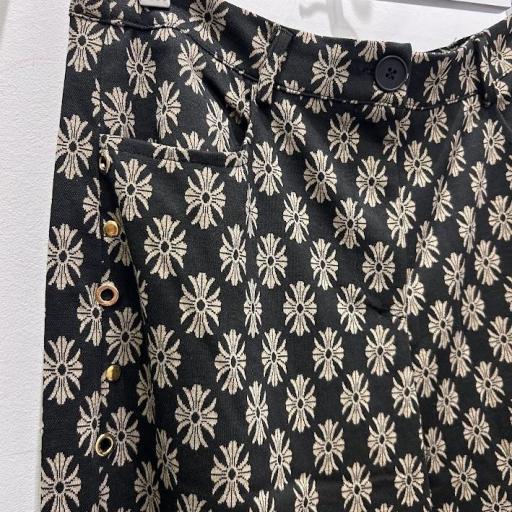Pantaló Jacquard Flores Hidraulica.  [2]